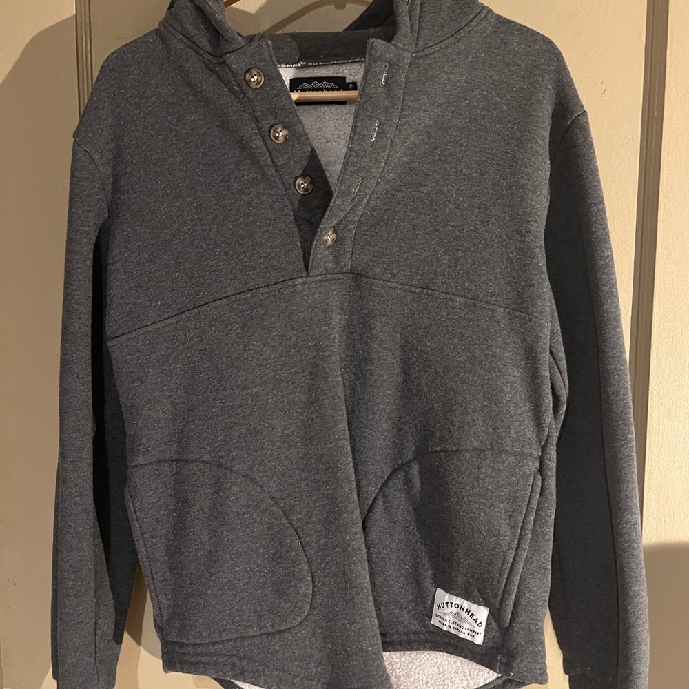 XS Muttonhead Button-Up Sweater